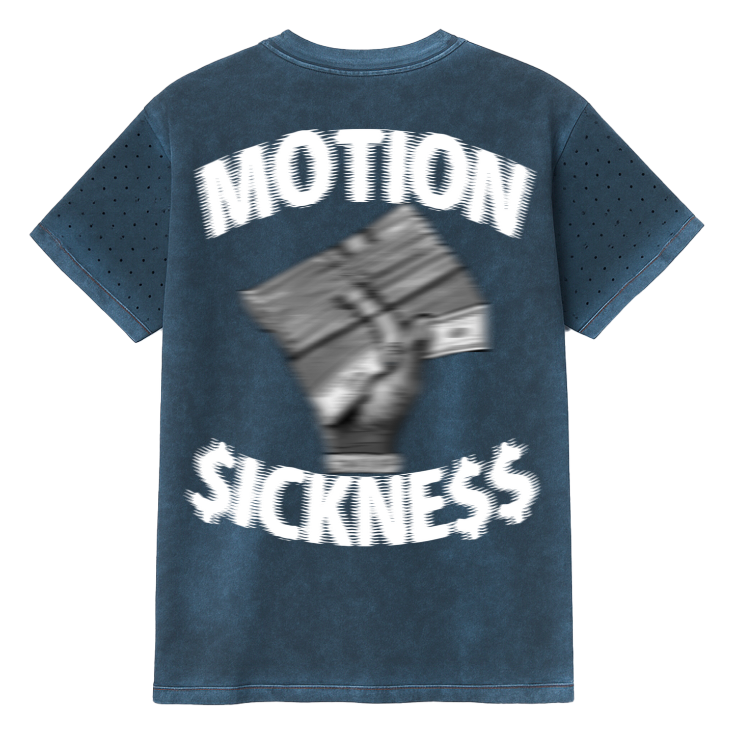 MOTION $ICKNE$$ DIAMOND TEE (MINERAL INDIGO)