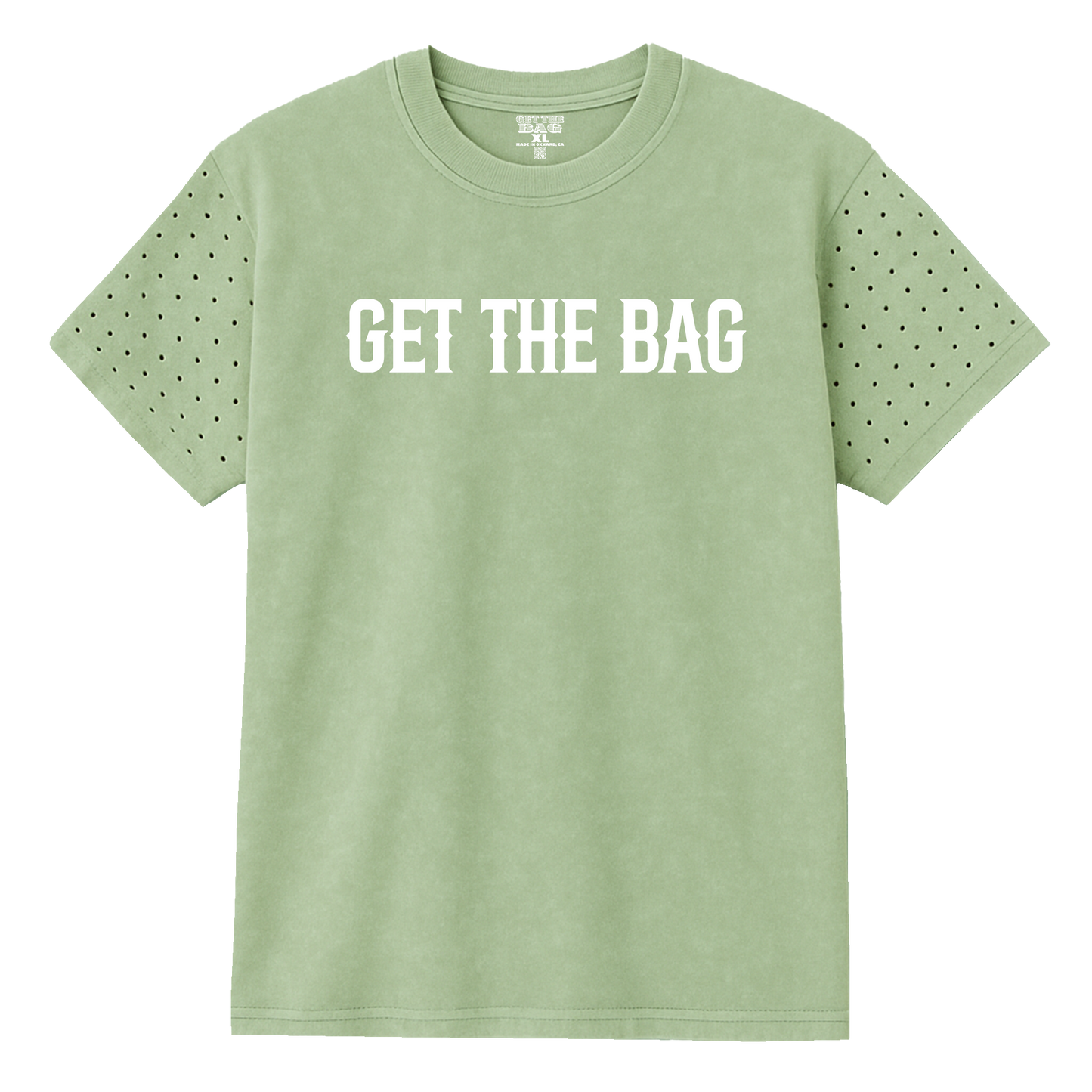 CHINGANDOLE DIAMOND TEE (MINERAL MATCHA)