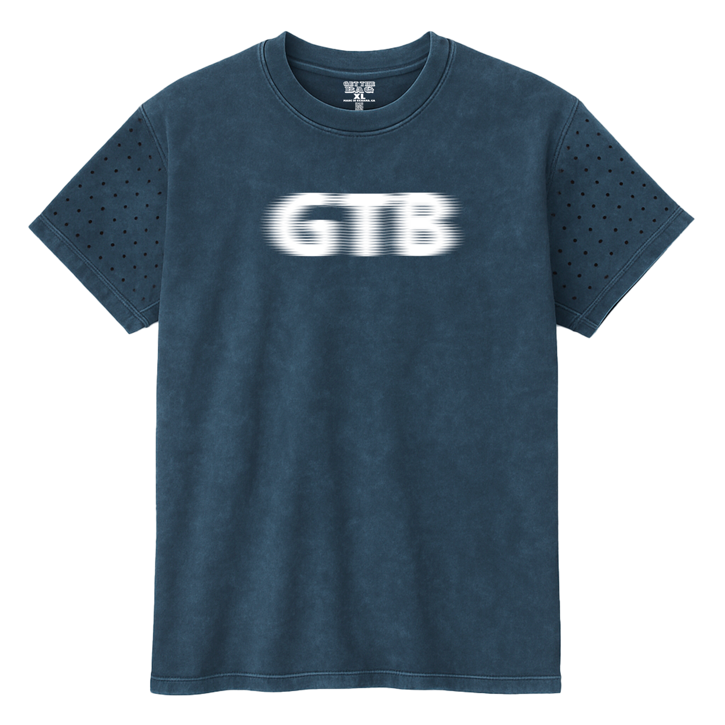 MOTION $ICKNE$$ DIAMOND TEE (MINERAL INDIGO)
