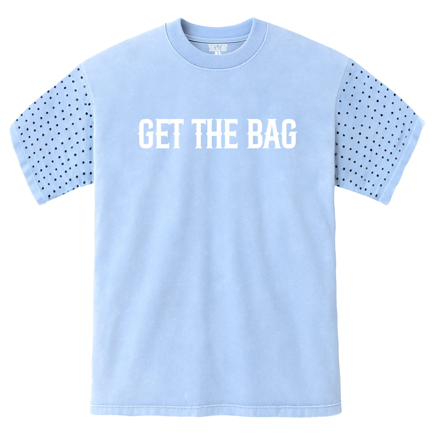 CHINGANDOLE DIAMOND TEE (MINERAL ICE BLUE)
