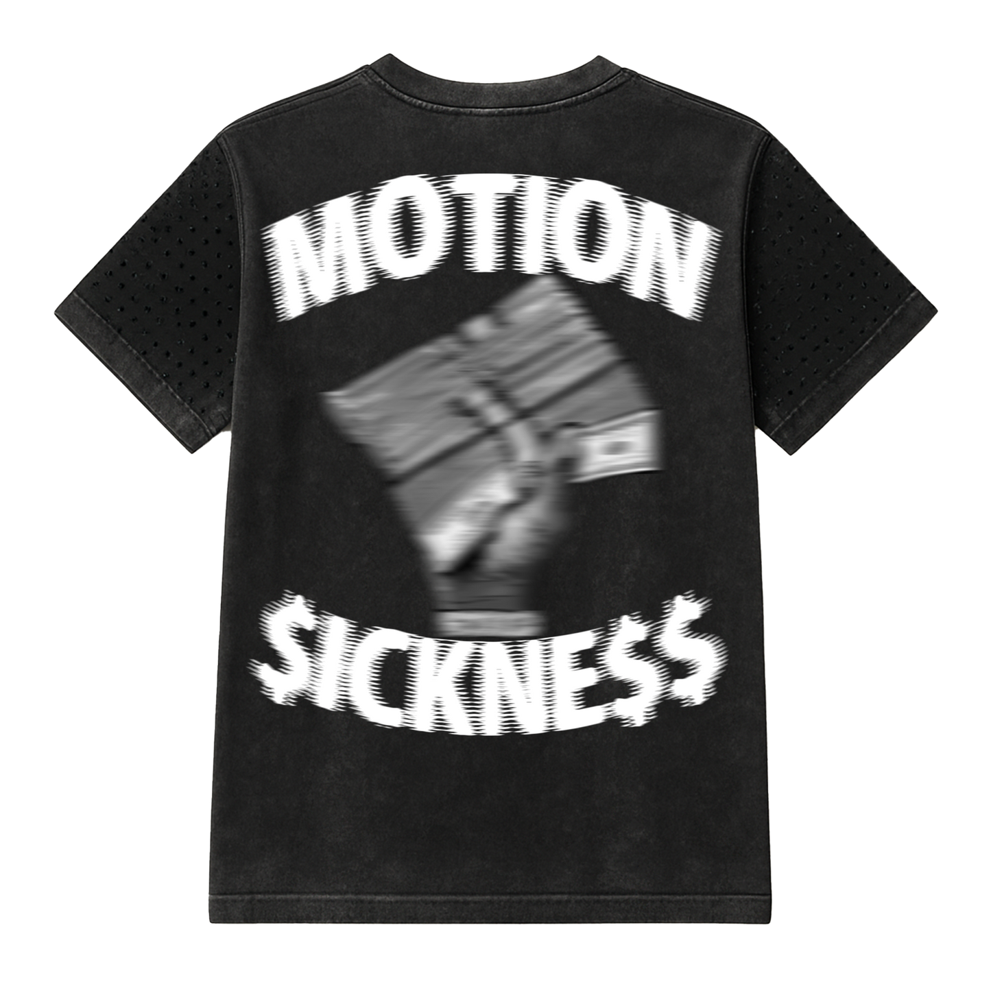 MOTION $ICKNE$$ DIAMOND TEE (MINERAL BLACK)