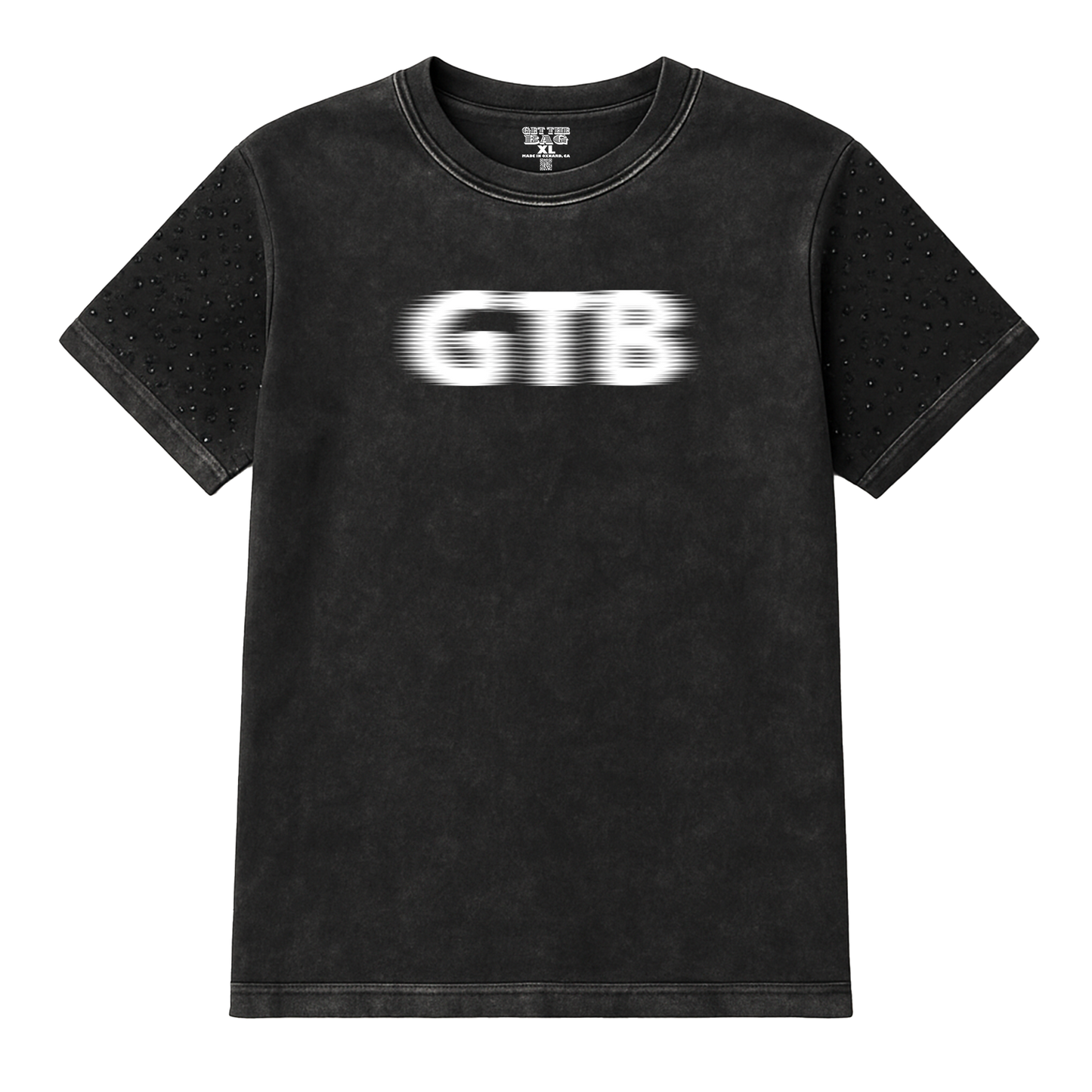 MOTION $ICKNE$$ DIAMOND TEE (MINERAL BLACK)
