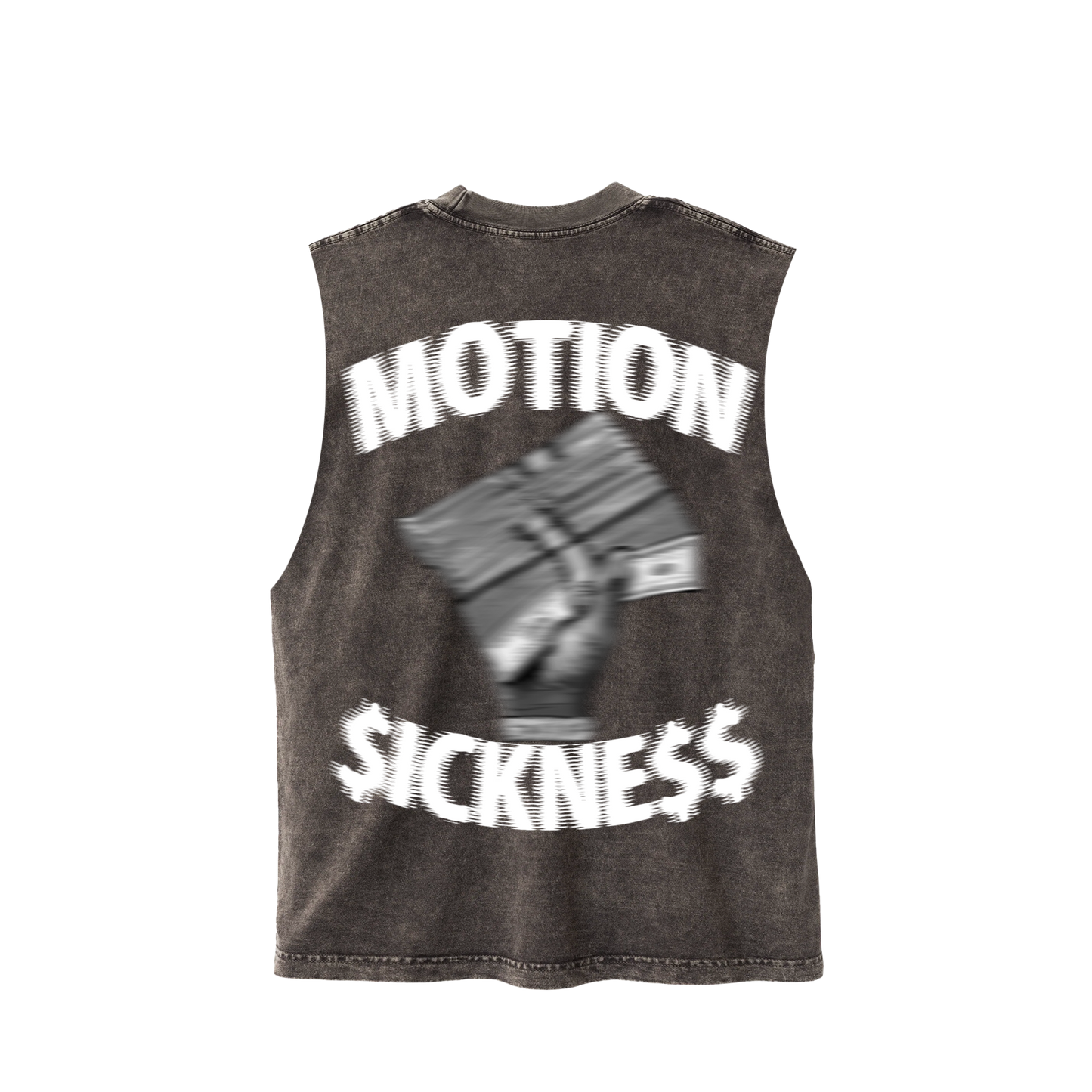 MOTION $ICKNE$$ CUT TEE (MINERAL BROWN)