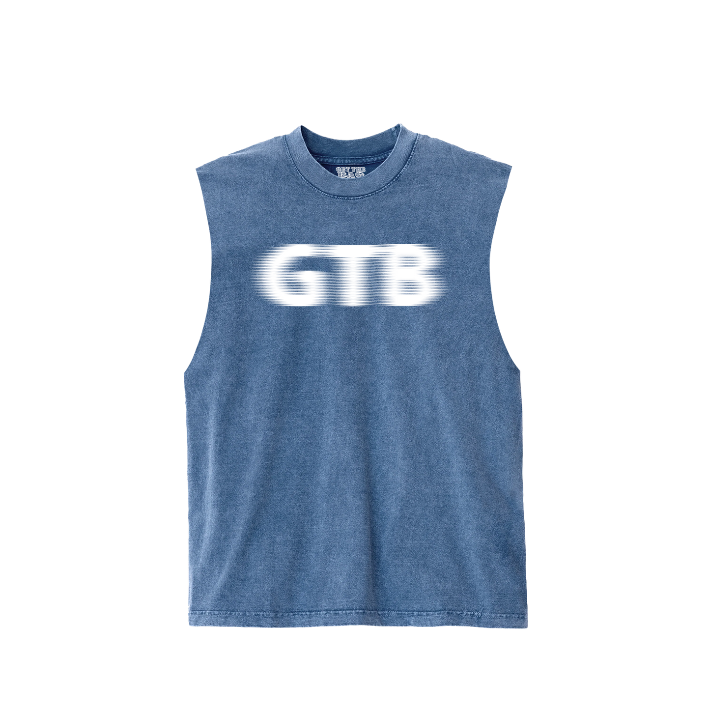 MOTION $ICKNE$$ CUT TEE (MINERAL INDIGO)