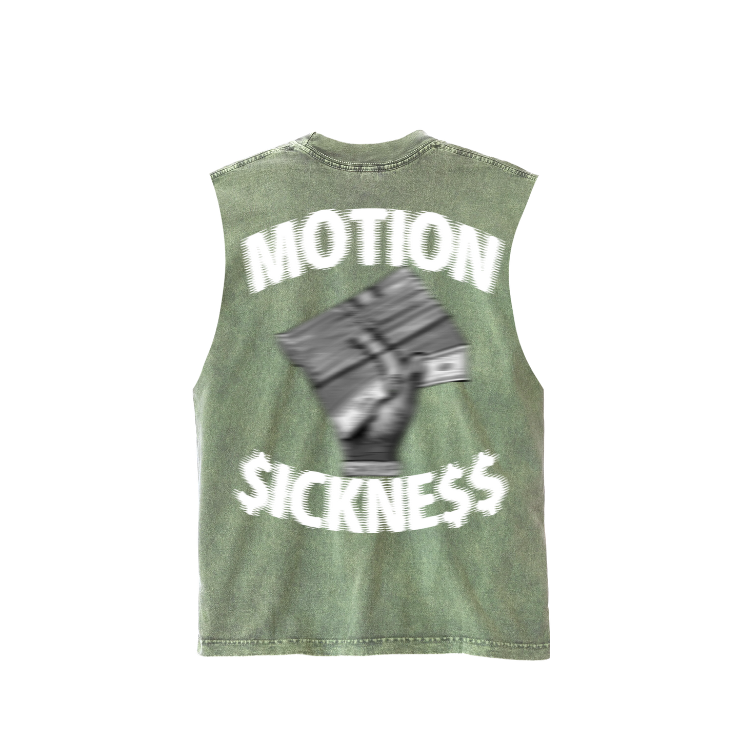 MOTION $ICKNE$$ CUT TEE (MINERAL MATCHA)