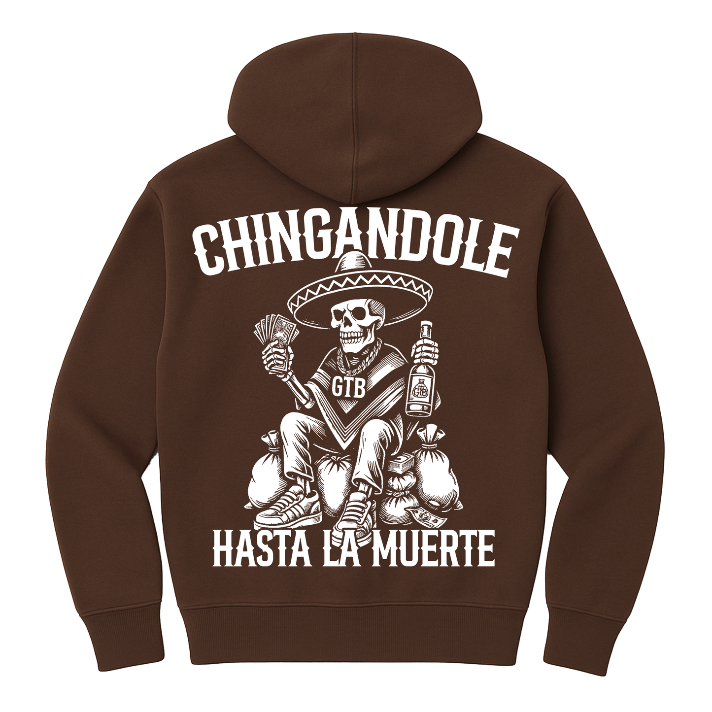 CHINGANDOLE HOODIE (BROWN)