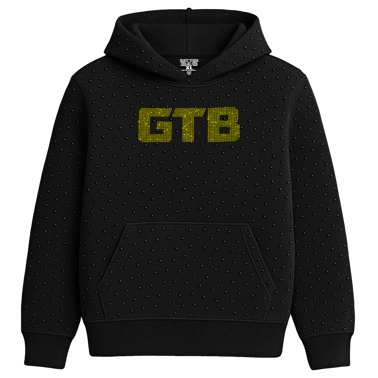 GTB BLACK DIAMOND HOODIE (GOLD)