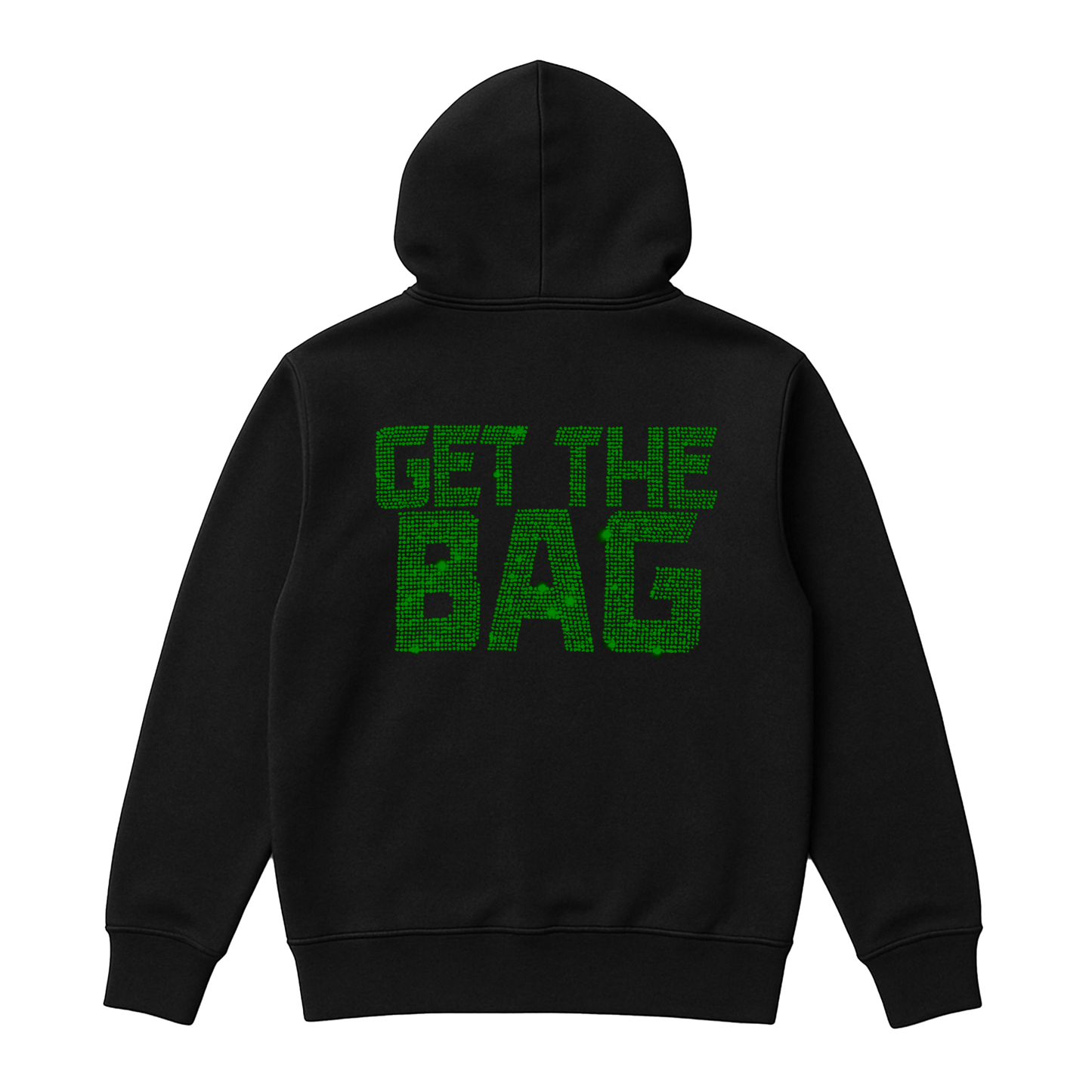GTB RHINESTONE HOODIE (EMERALD)