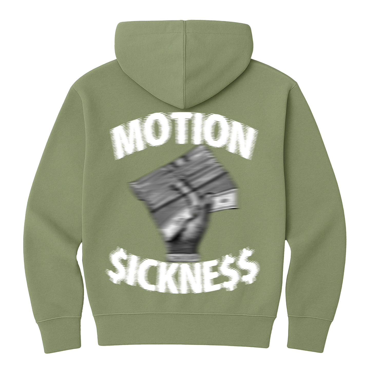 MOTION $ICKNE$$ HOODIE (OLIVE)