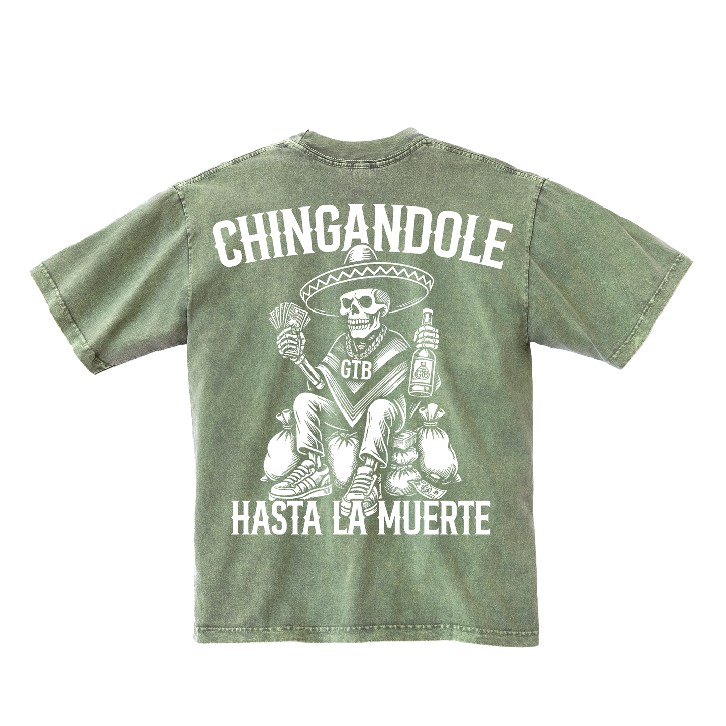 CHINGANDOLE TEE (MINERAL MATCHA)