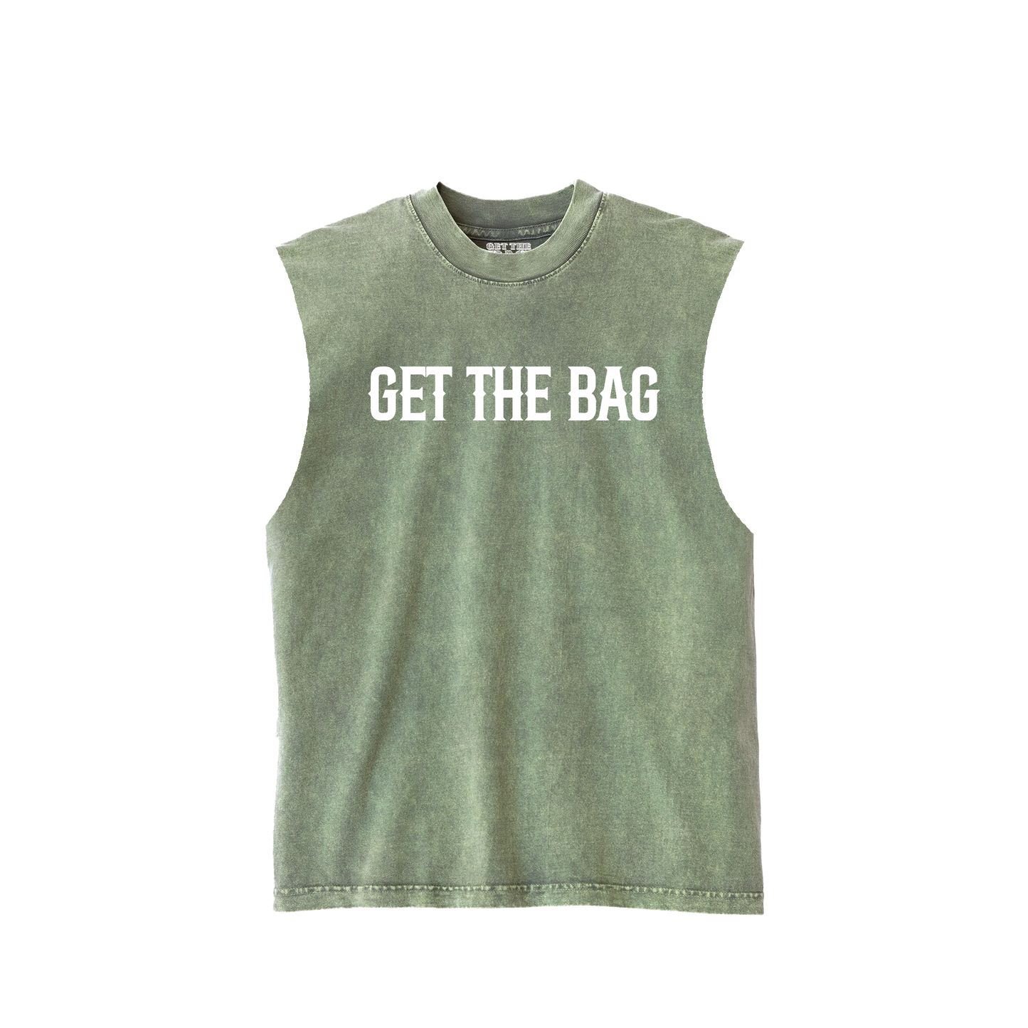 CHINGANDOLE CUT TEE (MINERAL GREEN)