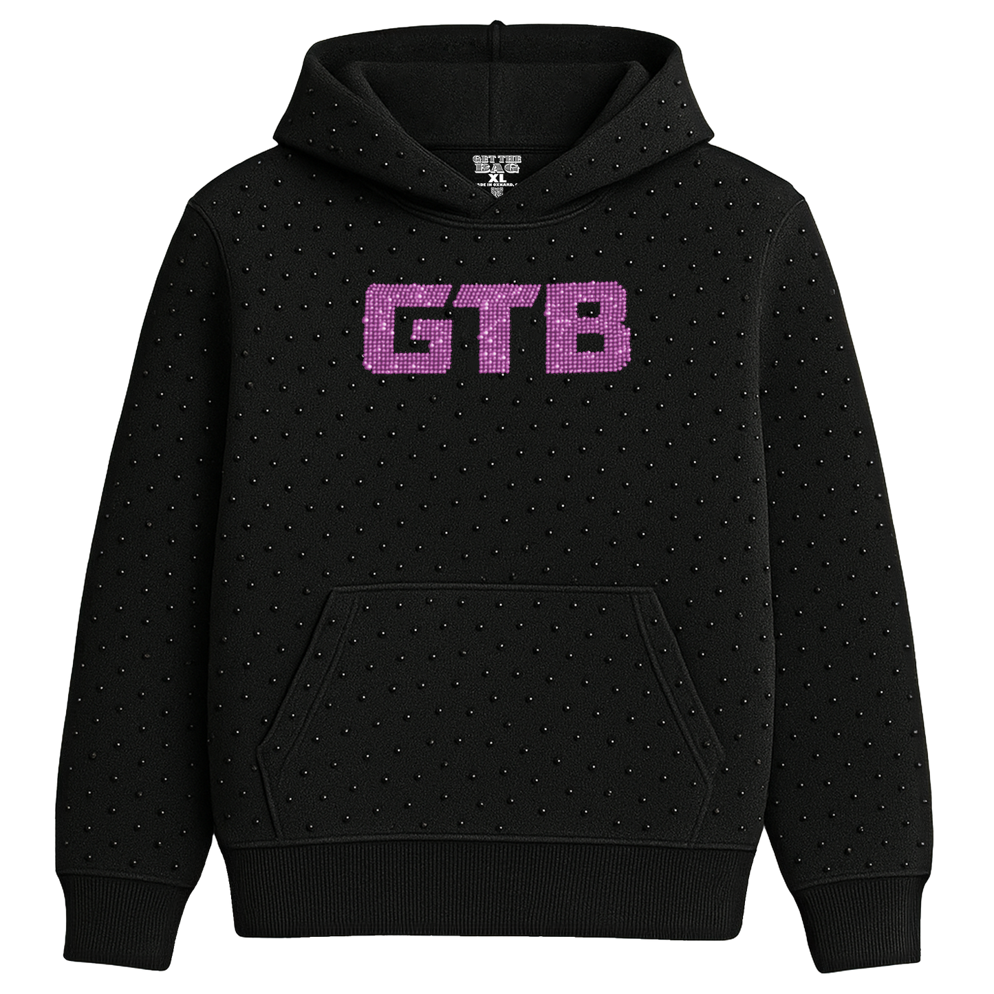 GTB BLACK DIAMOND HOODIE (PINK)