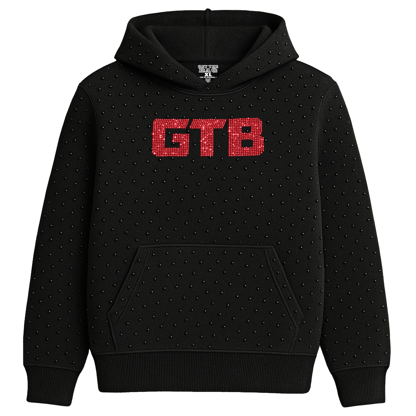 GTB BLACK DIAMOND HOODIE (RED)