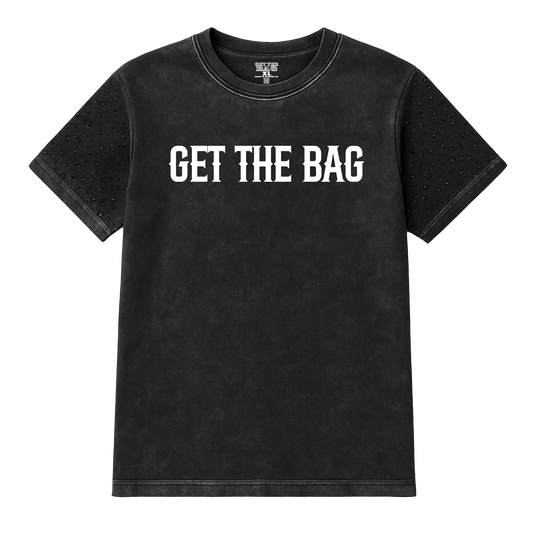 CHINGANDOLE DIAMOND TEE (MINERAL BLACK)