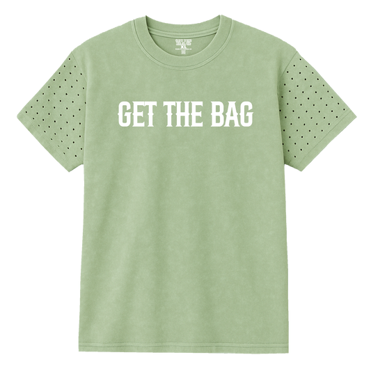 CHINGANDOLE DIAMOND TEE (MINERAL MATCHA)