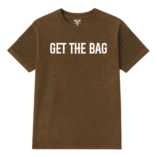 CHINGANDOLE DIAMOND TEE (MINERAL BROWN)