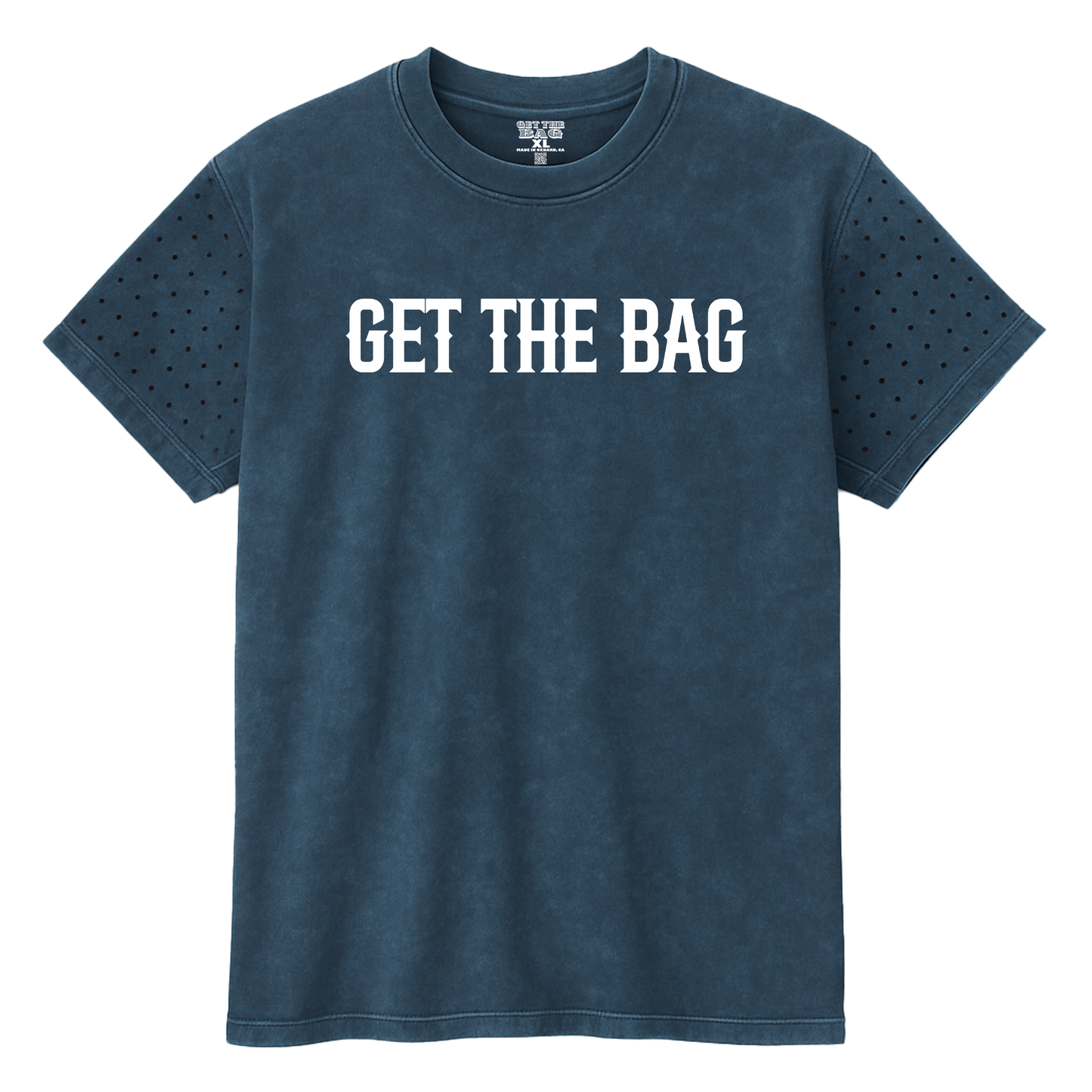 CHINGANDOLE DIAMOND TEE (MINERAL INDIGO)