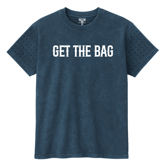 CHINGANDOLE DIAMOND TEE (MINERAL INDIGO)