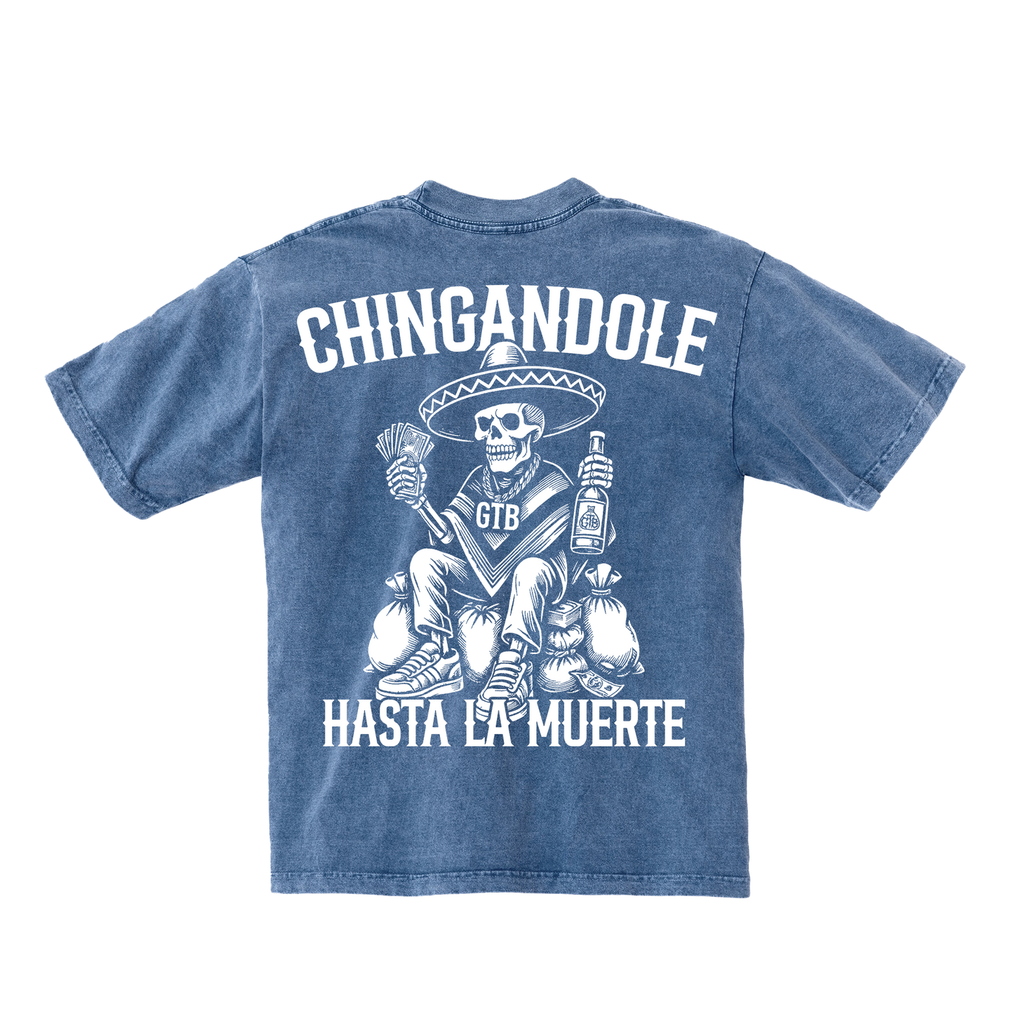 CHINGANDOLE TEE (MINERAL INDIGO)