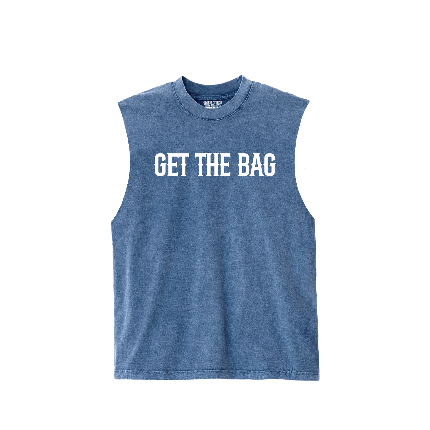 CHINGANDOLE CUT TEE (MINERAL INDIGO)