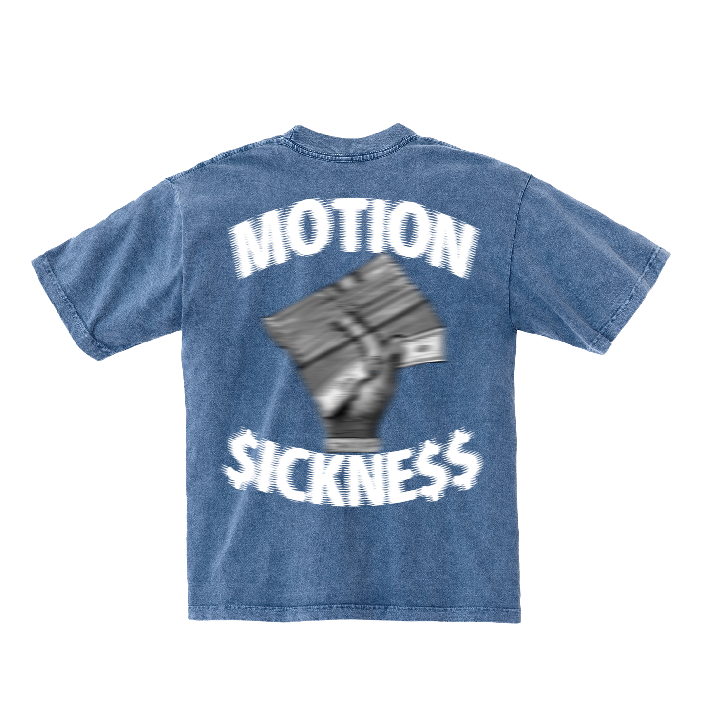 MOTION $ICKNE$$ TEE (MINERAL INDIGO)