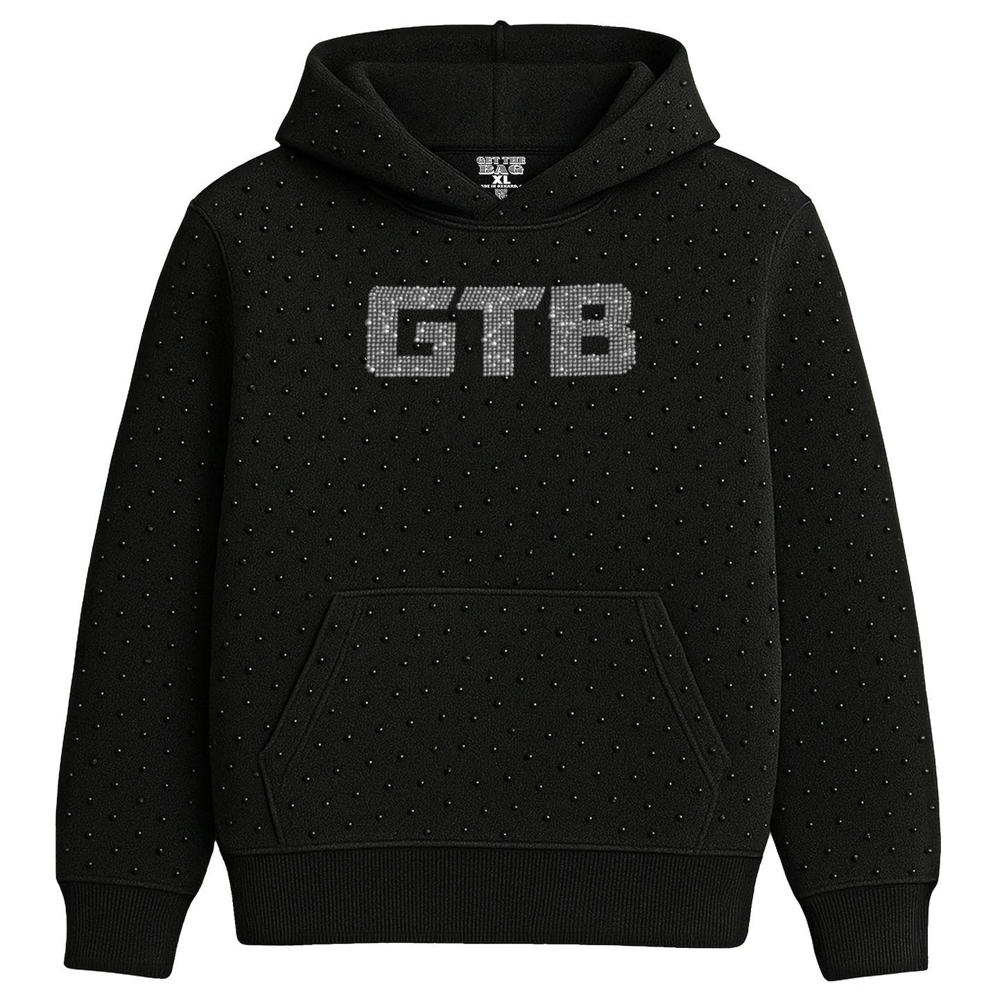 GTB BLACK DIAMOND HOODIE (SILVER)